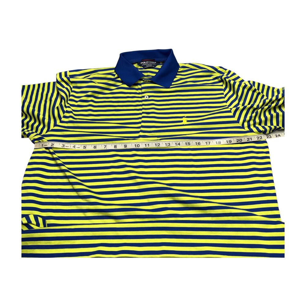 Polo Golf Ralph Lauren Hudson National Stripe Performance Polo L - Picture 15 of 16